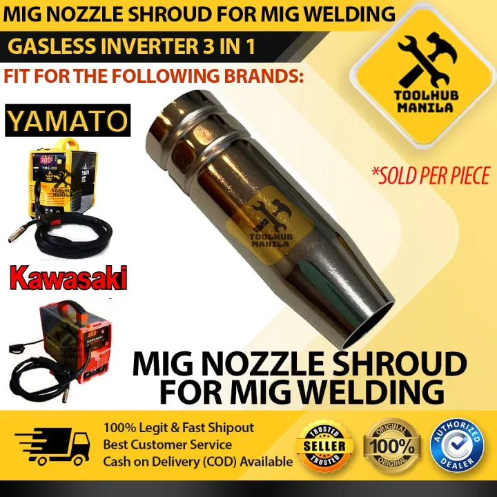 Mig Nozzle for Flux Cored Mig Welding Machine Lazada PH