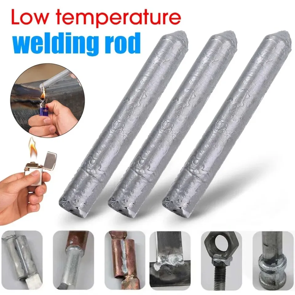 Household low temperature universal welding rod, lighter can be