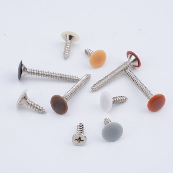 100pcs-bag-plastic-nuts-bolts-covers-exterior-protective-caps-practical-self-tapping-screws-decor-cover-furniture-hardware-health-accessories