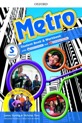 Bundanjai (หนังสือคู่มือเรียนสอบ) Metro Starter Student Book and Workbook Pack (P)