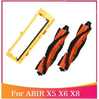 Roller Brush Main Brush Cover Replacement Spare Parts Accessories for ABIR X5 S6 X8 Robot Vacuum Cleaner