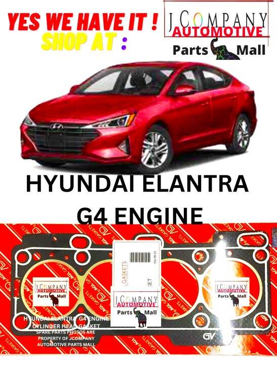 ELANTRA G4 ENGINE CYLINDER HEAD GASKET HYUNDAI AHGG4 Lazada PH