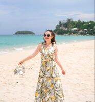 Chic No.9 :  Sea-Beach  เซ็ตเที่ยวทะเล น่ารักๆ สายเดี่ยว  ?ปัดซ้ายที่รูปเพื่อดูขนาดสินค้า