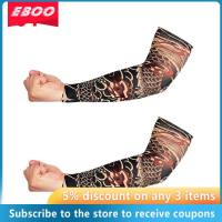 Eboo a pair=2pcs Outdoor Cycling 3D Tattoo Printed Arm cycling Sleeves Sun Protection Bike Basketball Compression Arm Warmers Ridding Cuff Sleeves