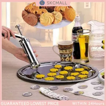 5pcs / Set Stainless Steel Biscuit Pastry Wrap Dough Cutter Tool, Fondant  Mold Cookie Maker Tool Round Balls Mold Baking Accessories