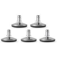 5Pcs replace Swivel Caster Wheels to Fixed Stationary (11mm) stem fit most office chair Anti-Slip Fixed foot