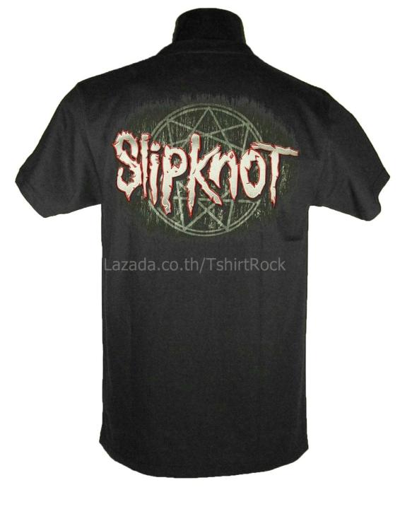 เสื้อวง-slipknot-สลิปน็อต-ไซส์ยุโรป-เสื้อยืดวงดนตรีร็อค-เสื้อร็อค-skt1688-ส่งจากไทย
