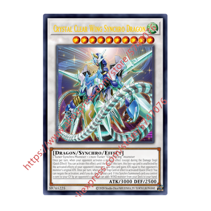 Crystal Clear Wing Synchro Dragon - Yu-Gi-Oh! ARC-V - Zerochan Anime Image  Board