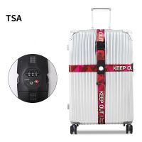 【YD】 TSA Luggage Lock Password Straps Combination Adjustable Packing Belts Binding Abroad Customs Locks