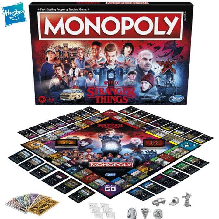 【Authentic Authorization】Hasbro Monopoly Netflix Stranger Things ...