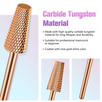 Professional Nail Bit Tungsten Cabide Tapered Barrel Nail Sander Tips for Electric Nail Drill Machine Nails Accessories