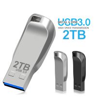 Usb Flash ไดรฟ์2TB 3.0ทำจากโลหะเพนไดรฟ์ความเร็วสูง1TB 512GB ยูเอสบีไดรฟ์พกพาได้ SSD Usb แฟลชอะแดปเตอร์ TYPE-C ดิสก์ Flash