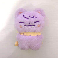 จี้กำมะหยี่รูปการ์ตูนตัวเล็กๆตุ๊กตาแขวน Boneka Mainan น้ำหนักเบาแบบพกพาสำหรับตกแต่งกระเป๋าเป้นักเรียน