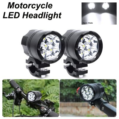 Motorcycle LED Headlight Spotlight LED Auxiliary Faro High Brightness Lamp for BMW R1200GS ADV F800GS F650 K1200S Electric Auto
