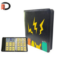 หนังสือการ์ดโปเกมอน Jiugongge Ultraman Yugioh Card Collection Book PU สมุดเก็บหนังใบหลวม -