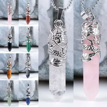 Celtic Dragon Necklace – Celtic Crystal Design Jewelry
