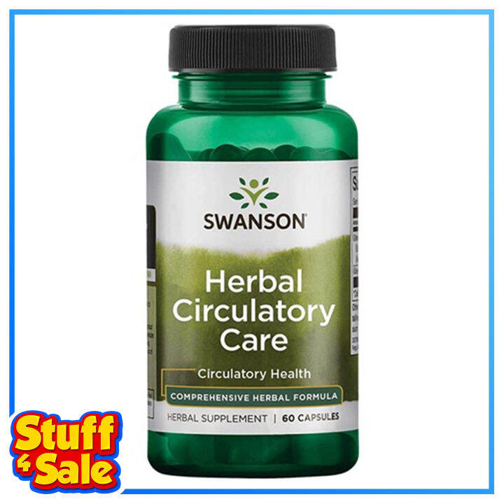 Swanson Herbal Circulatory Care with Hesperidin, Butcher's Broom & Hawthorn 60 capsules Lazada PH