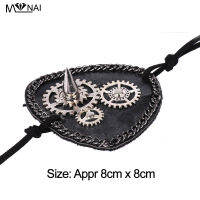 Steampunk Gear Eye Patch Gothic Chain หนัง One-Eye R Cosplay อุปกรณ์เสริม