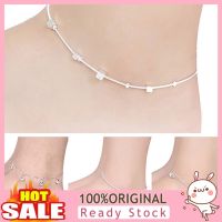 gzhuomengdachengzaishengziy [B 398] Anklet Exquisite Adjustable Beads Pendant for Shopping