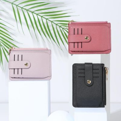 hot！【DT】☜☋  Small Fashion Credit ID Card Holder Leather Wallet With Coin Man Money Men Business Purse
