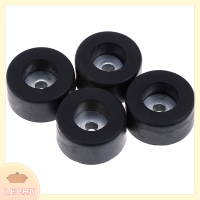 ? LECHU? 4pcs ลำโพงกันกระแทกเบาะรองเท้ายางกันกระแทกฐานรอง38mm x 19mm