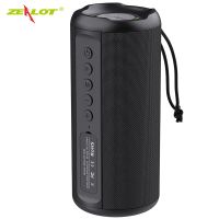 ZEALOT S46 Portable Wireless Speaker Bluetooth Column Waterproof 6 hours 10w super loud sound Speaker for phone TF card