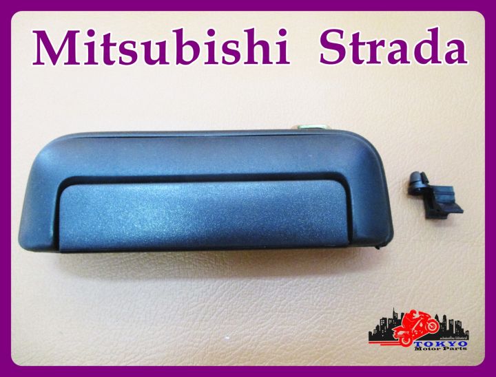 mitsubishi-strada-year-1995-2005-rear-outer-door-handle-black-มือเปิดกระบะท้าย-มือเปิดฝาท้าย-สีดำ-สินค้าคุณภาพดี