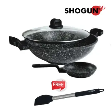 Tramontina Wok 36cm (6l) Pre-seasoned Cast Iron