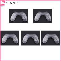 XIANP 5PCS ซิลิโคนทำจากซิลิโคน แผ่นรองจมูกแว่นตา เรโทร โปร่งใสโปร่งใส ที่วางแผ่นรองจมูก สากลสากลสากล อุปกรณ์เสริมแว่นตา แว่นตาสำหรับผู้หญิง