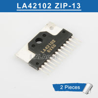 2pcs LA42102 ZIP-13 42102 ZIP13 Power Amplifier new original