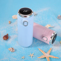 KCASA 400ml Smart Thermos Bottle for Water Touch Temperature Display Vacuum Flask Coffee Mug Water Bottle for Woman Student