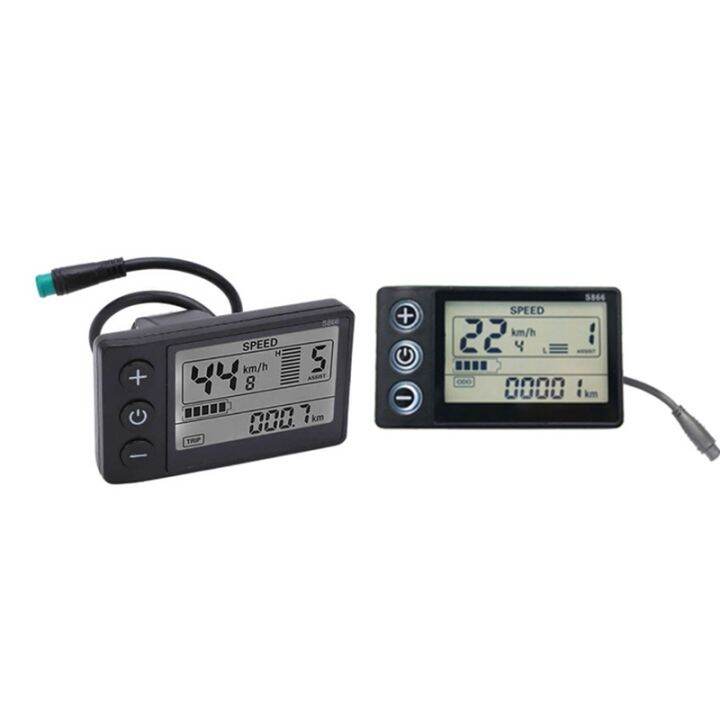 Écran LCD S830 24V 36V 48V Pour Tableau De Bord De Vélo électrique