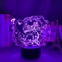 3d Led Night Light โคมไฟ Genshin Impact Hu เต่าอะคริลิคโคมไฟ Led เกม