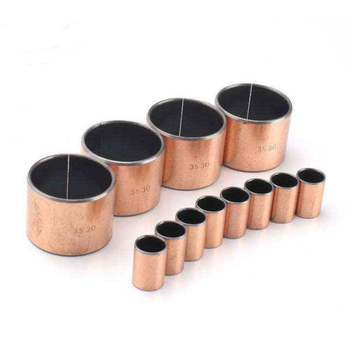 2pcs-85mm-inside-sf1-opening-brass-composite-bearings-bushing-wear-resistant-sleeve-bush-oil-brassiness-bearing-20mm-100mm-long