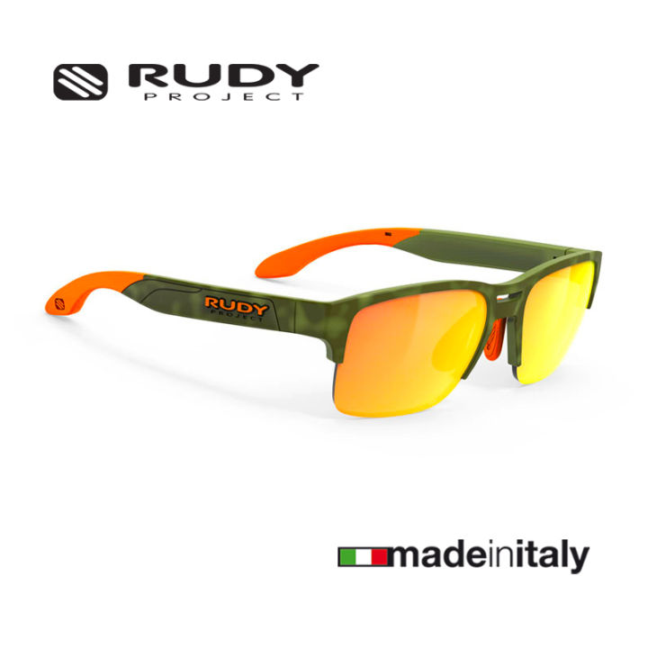 แว่นกันแดด-rudy-project-spinair-58-camo-green-multilaser-orange-แว่นแฟชั่น-ลายพราง-แว่นไลฟ์สไตล์-แว่นกันแดดเท่ๆ-แว่นกันแดดจากอิตาลี