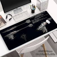 Gaming Mousepads Mousepad ยานอวกาศแผ่นรองเม้าส์ขนาดใหญ่แผ่นรองเม้าส์ขนาดใหญ่แผ่นรองเม้าส์ยางกันลื่นแผ่นรองเม้าส์ขนาดใหญ่ Mats