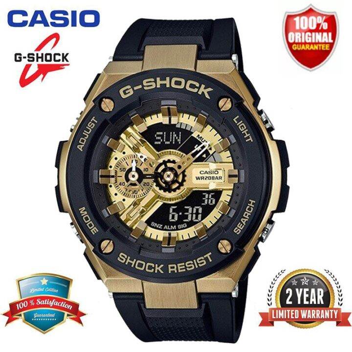 พร้อมส่ง-นาฬิกาข้อมือผู้ชาย-digital-g-shock-รุ่น-gst-410g-1a9-นาฬิกา-นาฬิกาข้อมือ-นาฬิกากันน้ำ-สายเรซิน