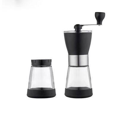 （HOT NEW）เครื่องบดกาแฟแบบแมนนวลเครื่องบดกาแฟแบบปรับได้ WithJar EasyKitchen Tools