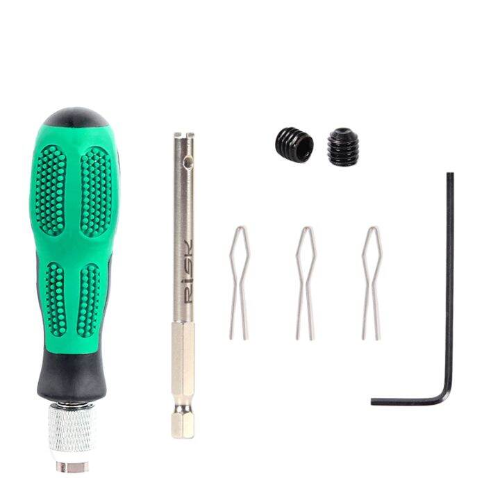 RISK Bike Spoke Nipple Insertion Tool Screwdriver Bicycle Spoke Cap