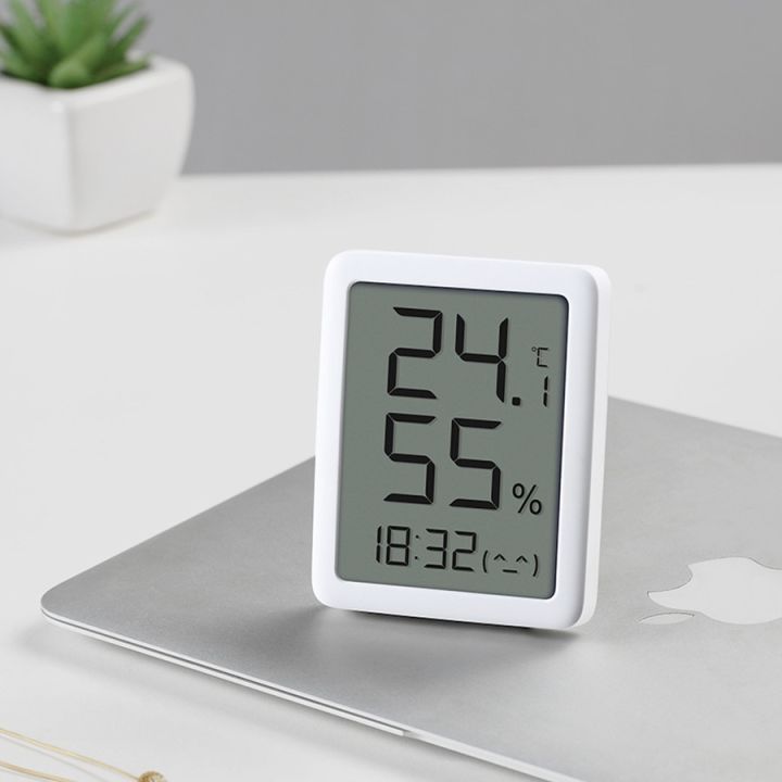 miaomiaoce-นาฬิกาจับเวลาเครื่องวัดอุณหภูมิความชื้นหน้าจอ-lcd-ดิจิตอล-xiaomi