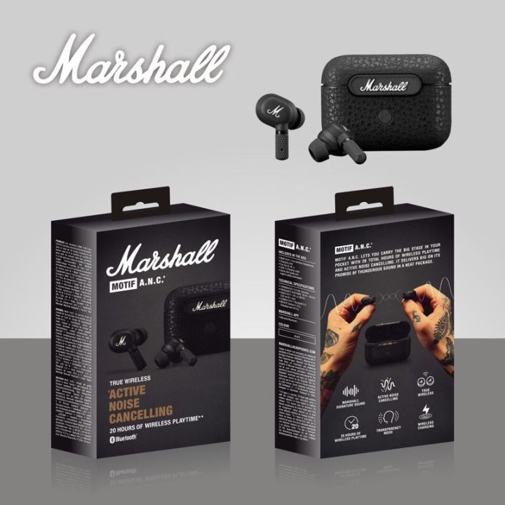 ประกัน-1ปี-marshall-motif-หูฟัง-บลูทูธ-เบส-หูฟังบลูทูธแท้-หูฟังไร้สาย-bluetooth-หูฟังไร้สายแท้-หูงฟังบลูทูธ-หูพังบลูทูธ-หูพังไร้สาย-หูงฟัง