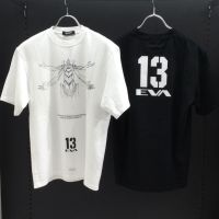 ใหม่ผู้ชาย Undercover 13 EVA T เสื้อและเสื้อยืด hip hop สเก็ตบอร์ด Street Cotton เสื้อยืด TEE TOP # A673