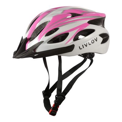 LIVLOV V1 Bike Helmet for Adults with Removable Visor and Pad,18 Vents,Lightweight Adjustable 56-62Cm Bike Helmet