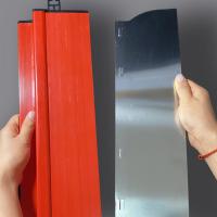 ไม้พายฉาบปูนติดผนังใบมีดสีเคลือบเกรียงขูดยาแนวเรียบ Drywall