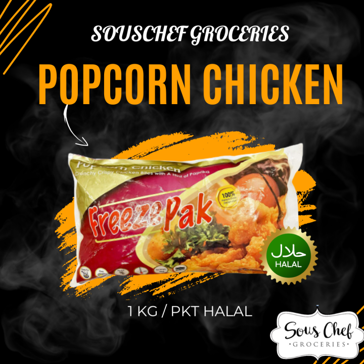 FREEZEPAK POPCORN CHICKEN 1KG FROZEN FINGER FOOD HALAL Lazada Singapore