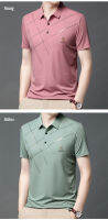 carmar เสื้อยืดเส้นผ่านศูนย์ชายผู้ใหญ่สีเดียวแบบโปโลเนื้อผ้านิ่มสบาย