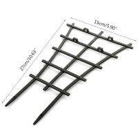 ◐ 2/6/12 Pcs Garden Climbing Trellis DIY Plastic Superimposed Potted Plant Support