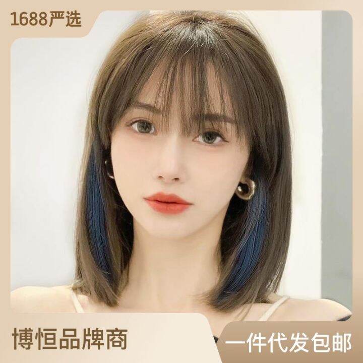 Short hair outlet wig lazada