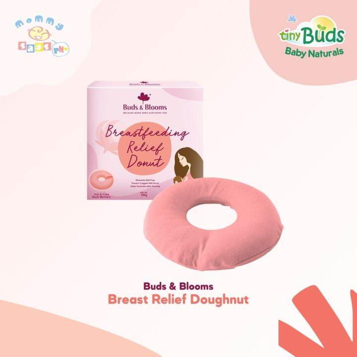 Tiny Buds Baby Naturals BUDS BLOOMS Breastfeeding Doughnut Boob Warmers
