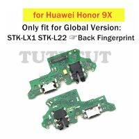 สําหรับ Huawei Honor 9X Global STK-LX1 STK-L22 USB Charger Dock Connect หูฟัง การเชื่อมต่อการชาร์จ Flex Cable ซ่อมอะไหล่